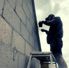 Exterior repointing stonework in Newquay